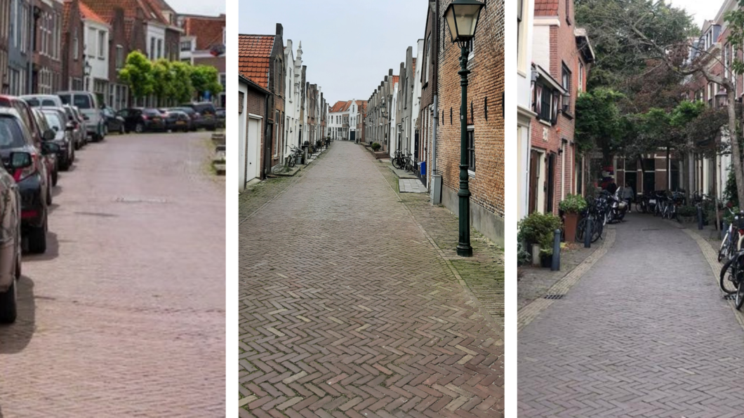 straten binnenstad